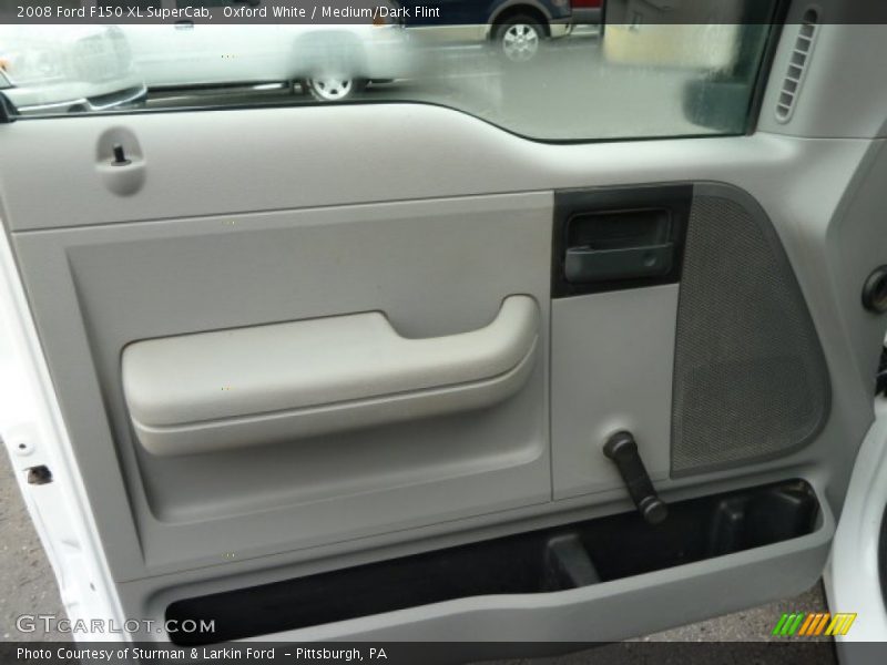 Oxford White / Medium/Dark Flint 2008 Ford F150 XL SuperCab