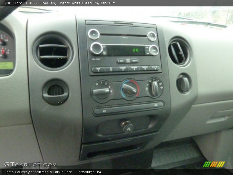Oxford White / Medium/Dark Flint 2008 Ford F150 XL SuperCab
