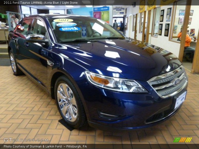 Kona Blue / Light Stone 2011 Ford Taurus Limited