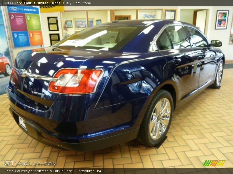 Kona Blue / Light Stone 2011 Ford Taurus Limited