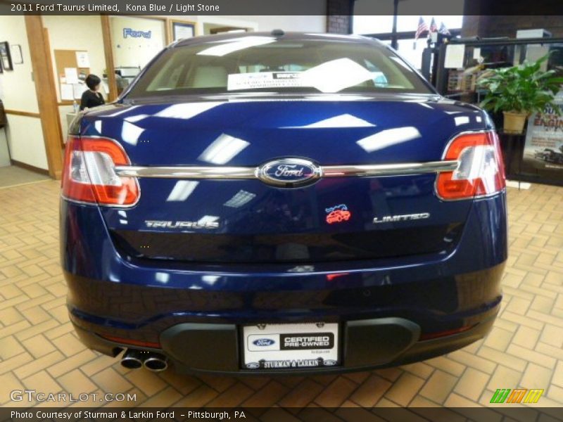 Kona Blue / Light Stone 2011 Ford Taurus Limited
