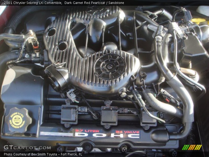  2001 Sebring LXi Convertible Engine - 2.7 Liter DOHC 24-Valve V6