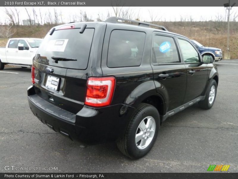 Black / Charcoal Black 2010 Ford Escape XLT