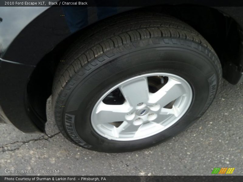 Black / Charcoal Black 2010 Ford Escape XLT