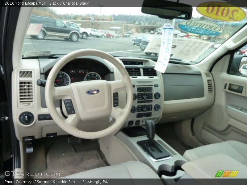 Black / Charcoal Black 2010 Ford Escape XLT