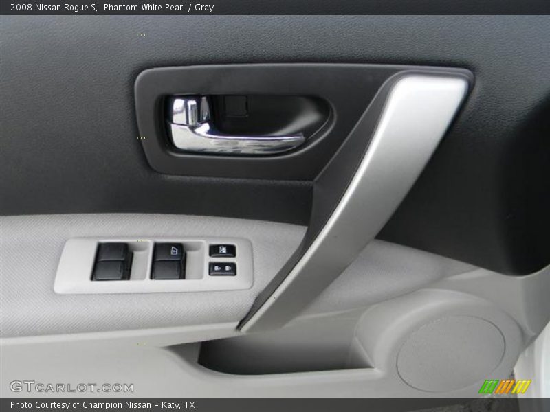 Phantom White Pearl / Gray 2008 Nissan Rogue S