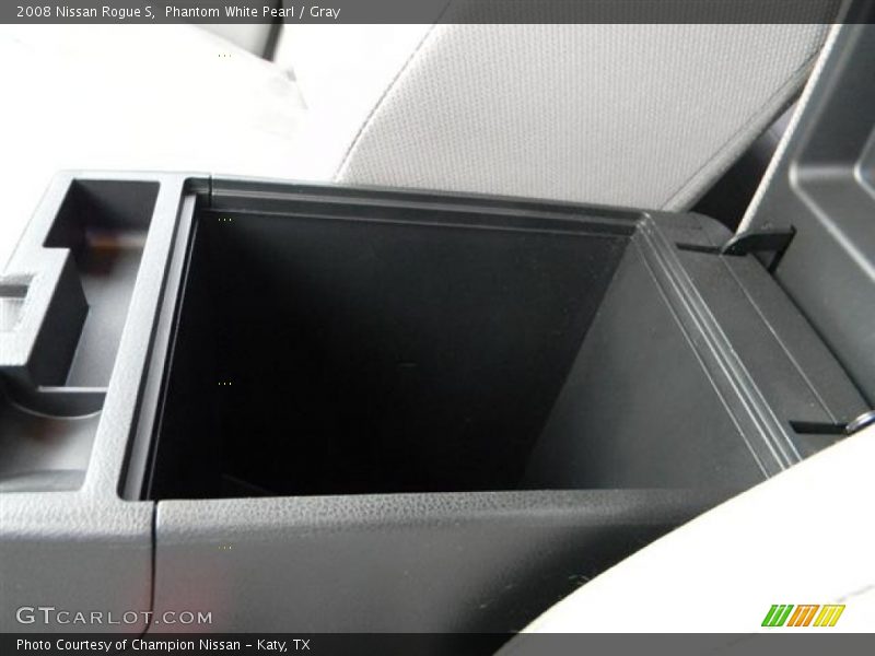 Phantom White Pearl / Gray 2008 Nissan Rogue S
