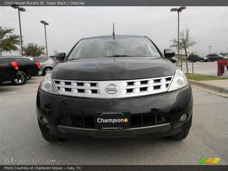 Super Black / Charcoal 2003 Nissan Murano SE