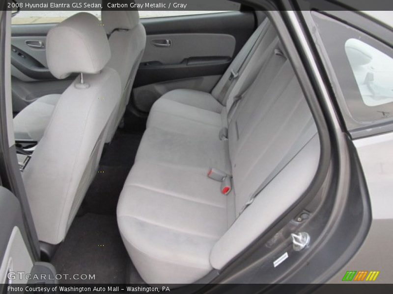 Carbon Gray Metallic / Gray 2008 Hyundai Elantra GLS Sedan