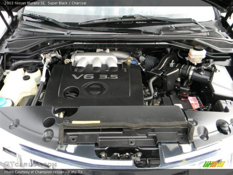 Super Black / Charcoal 2003 Nissan Murano SE