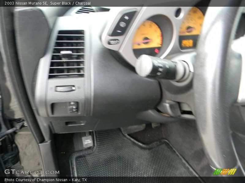 Super Black / Charcoal 2003 Nissan Murano SE