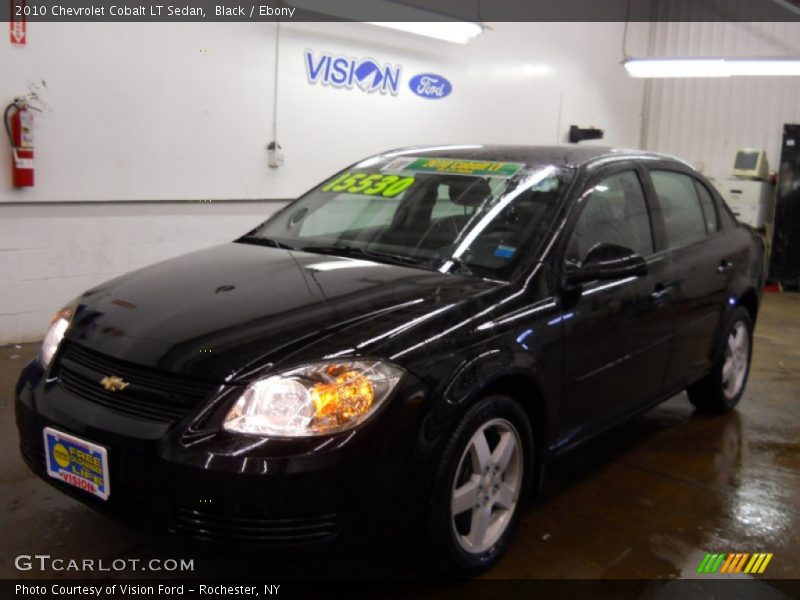 Black / Ebony 2010 Chevrolet Cobalt LT Sedan