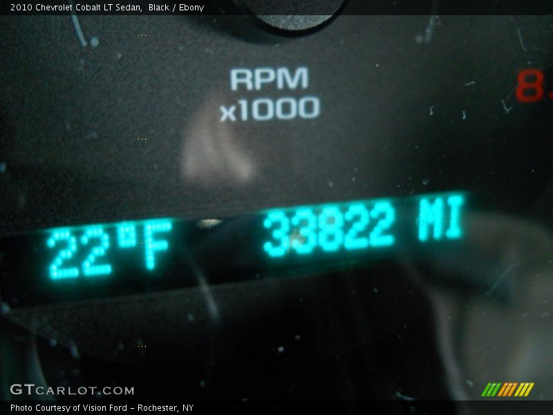 Black / Ebony 2010 Chevrolet Cobalt LT Sedan