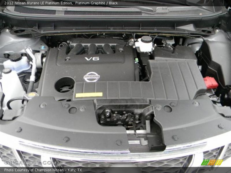  2012 Murano LE Platinum Edition Engine - 3.5 Liter DOHC 24-Valve CVTCS V6
