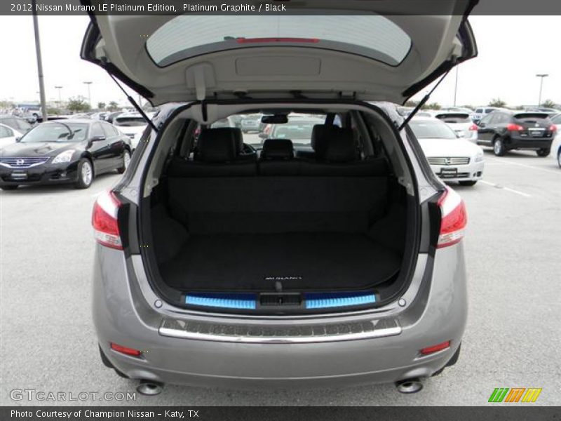 Platinum Graphite / Black 2012 Nissan Murano LE Platinum Edition