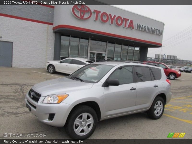 Classic Silver Metallic / Ash Gray 2009 Toyota RAV4 4WD