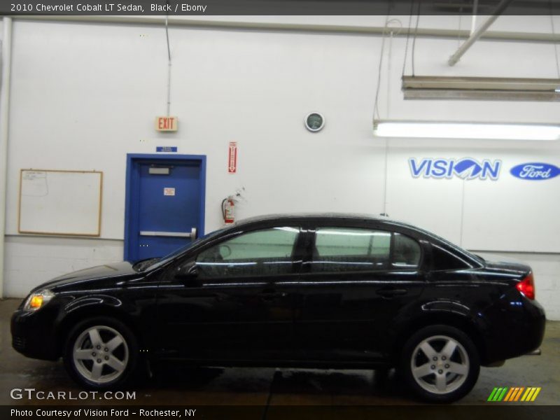 Black / Ebony 2010 Chevrolet Cobalt LT Sedan