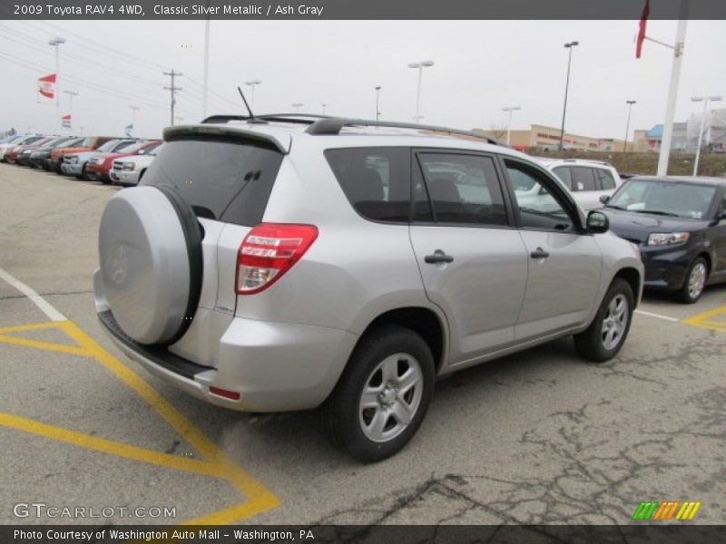 Classic Silver Metallic / Ash Gray 2009 Toyota RAV4 4WD