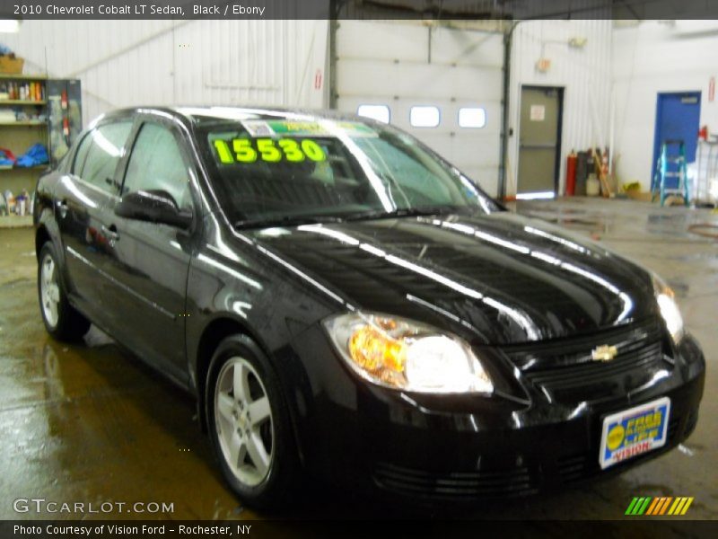 Black / Ebony 2010 Chevrolet Cobalt LT Sedan