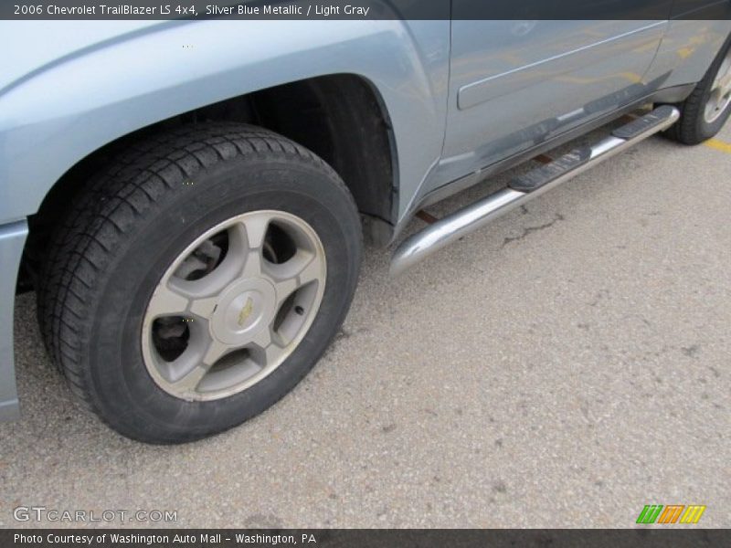 Silver Blue Metallic / Light Gray 2006 Chevrolet TrailBlazer LS 4x4