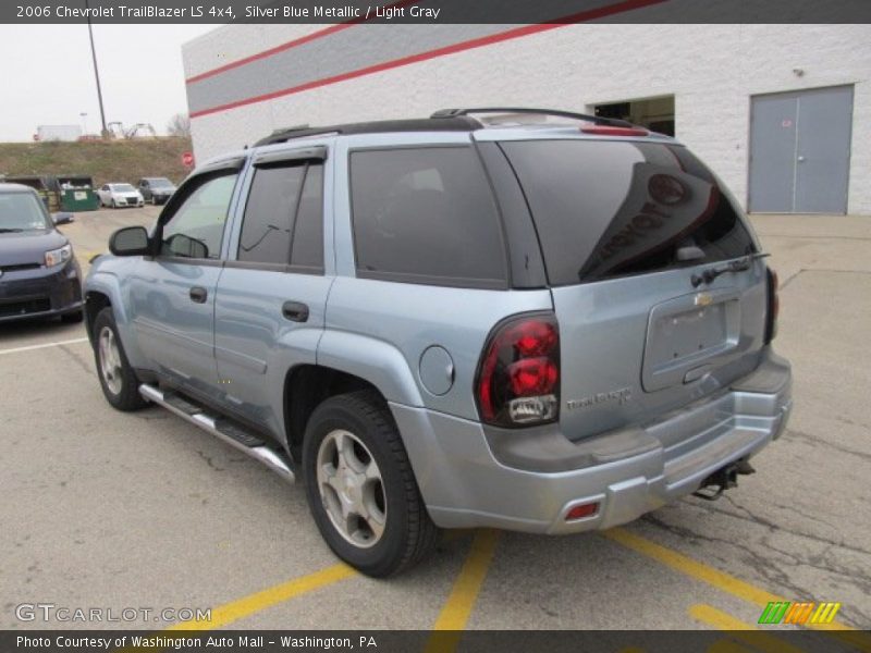 Silver Blue Metallic / Light Gray 2006 Chevrolet TrailBlazer LS 4x4