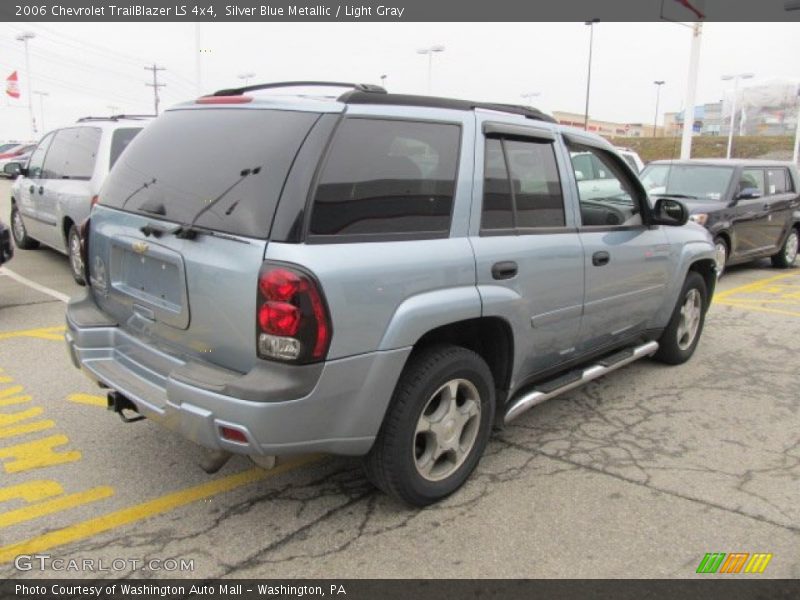 Silver Blue Metallic / Light Gray 2006 Chevrolet TrailBlazer LS 4x4