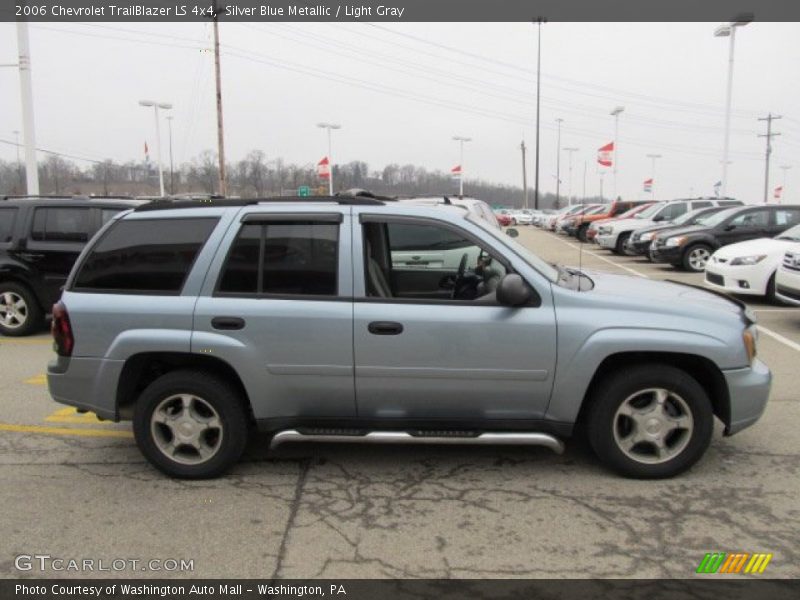 Silver Blue Metallic / Light Gray 2006 Chevrolet TrailBlazer LS 4x4