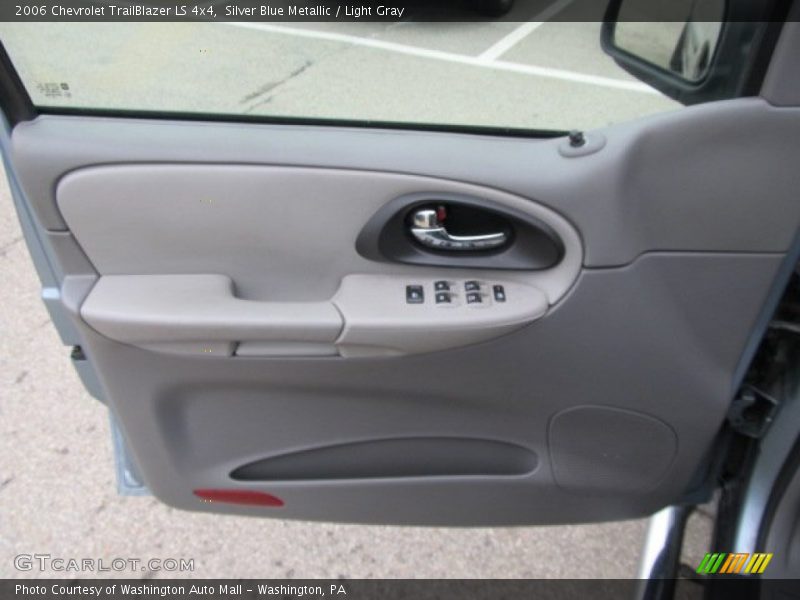 Silver Blue Metallic / Light Gray 2006 Chevrolet TrailBlazer LS 4x4