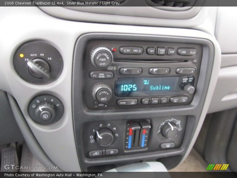 Silver Blue Metallic / Light Gray 2006 Chevrolet TrailBlazer LS 4x4