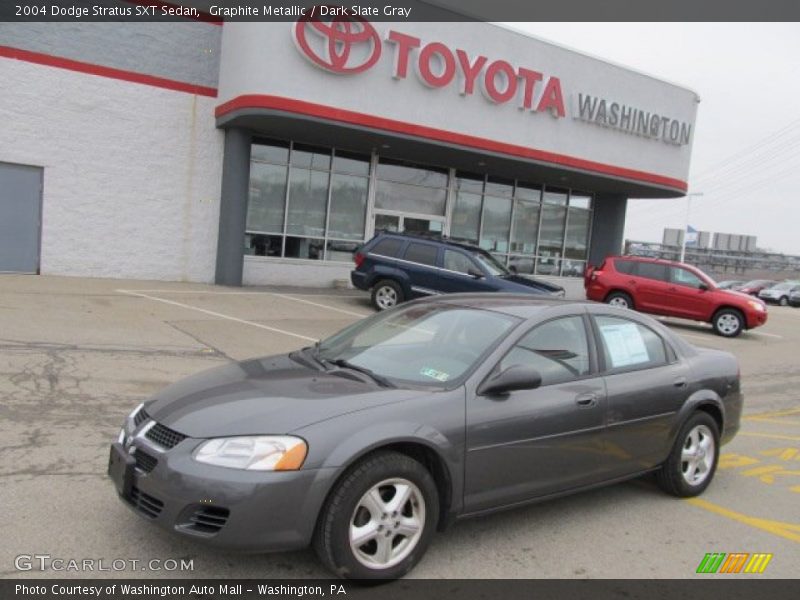 Graphite Metallic / Dark Slate Gray 2004 Dodge Stratus SXT Sedan
