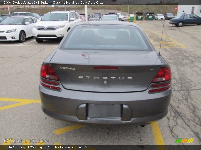 Graphite Metallic / Dark Slate Gray 2004 Dodge Stratus SXT Sedan