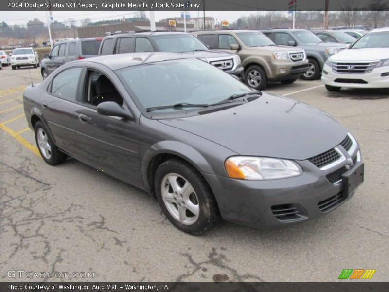 Graphite Metallic / Dark Slate Gray 2004 Dodge Stratus SXT Sedan