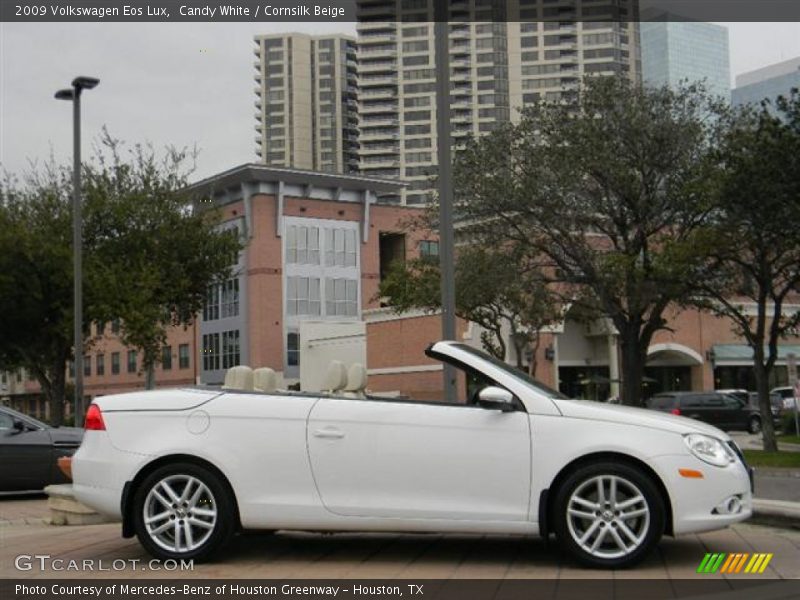 Candy White / Cornsilk Beige 2009 Volkswagen Eos Lux