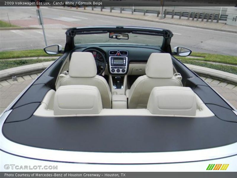 Candy White / Cornsilk Beige 2009 Volkswagen Eos Lux