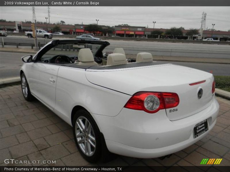 Candy White / Cornsilk Beige 2009 Volkswagen Eos Lux