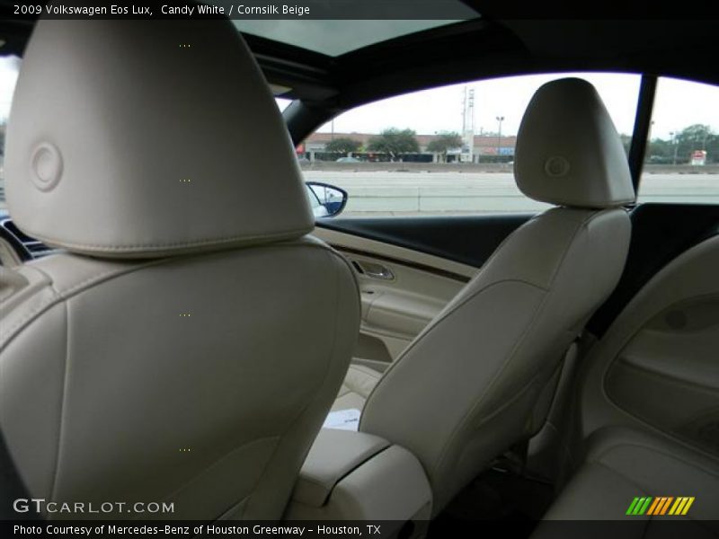 Candy White / Cornsilk Beige 2009 Volkswagen Eos Lux
