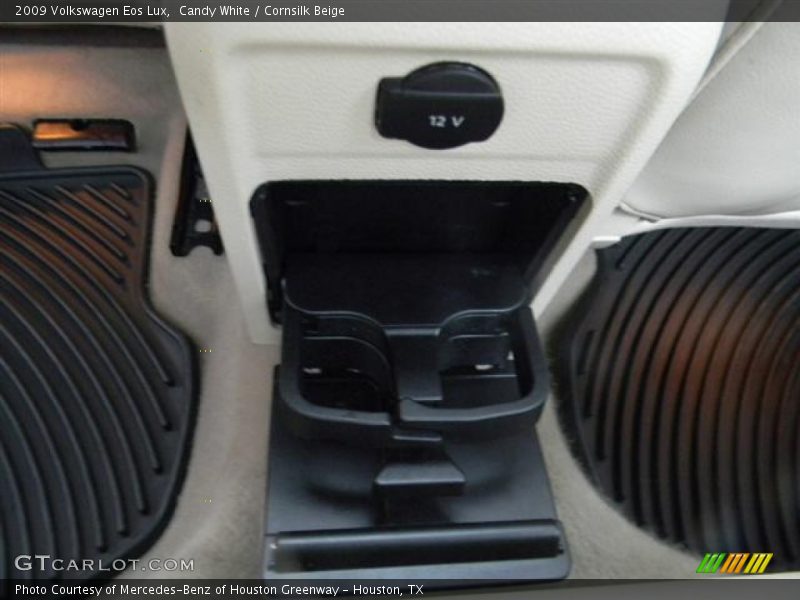 Candy White / Cornsilk Beige 2009 Volkswagen Eos Lux