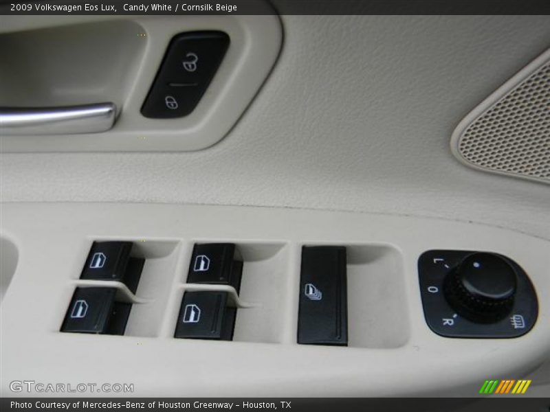 Candy White / Cornsilk Beige 2009 Volkswagen Eos Lux
