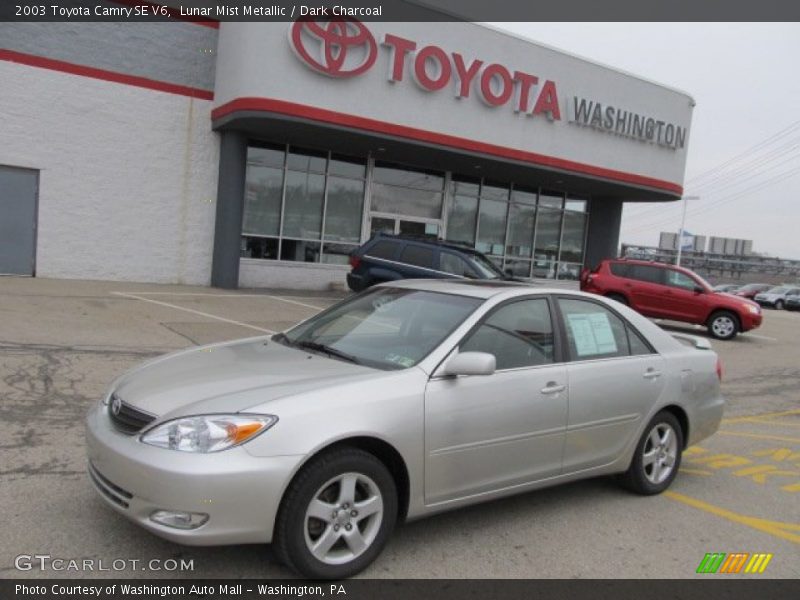 Lunar Mist Metallic / Dark Charcoal 2003 Toyota Camry SE V6