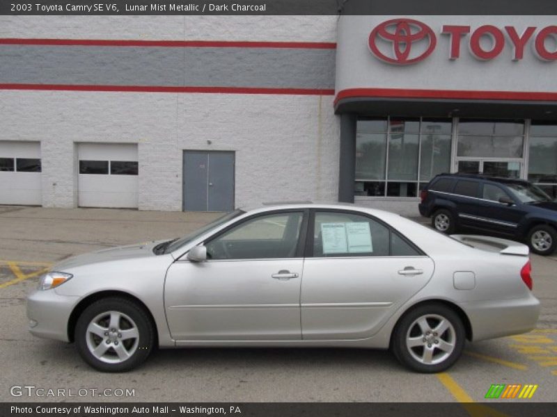 Lunar Mist Metallic / Dark Charcoal 2003 Toyota Camry SE V6