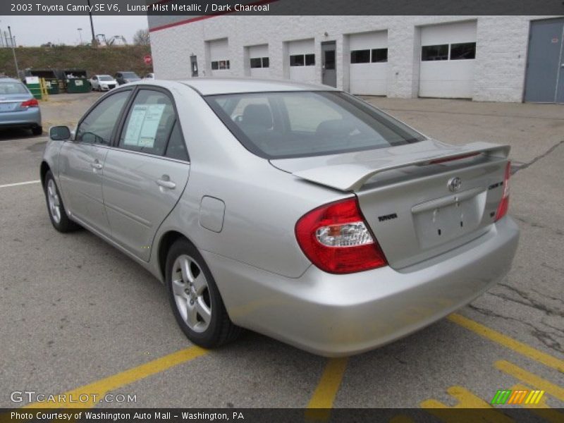 Lunar Mist Metallic / Dark Charcoal 2003 Toyota Camry SE V6