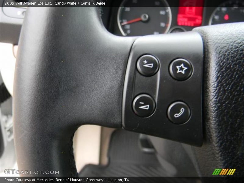 Candy White / Cornsilk Beige 2009 Volkswagen Eos Lux