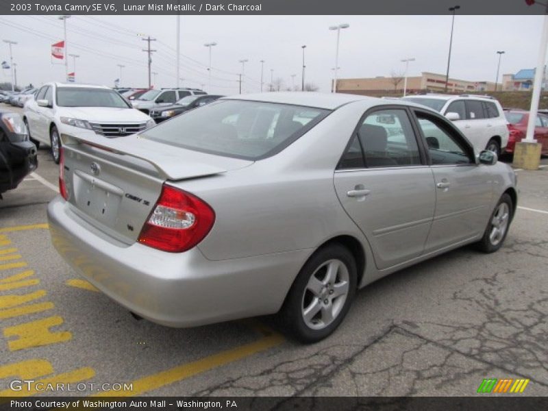 Lunar Mist Metallic / Dark Charcoal 2003 Toyota Camry SE V6