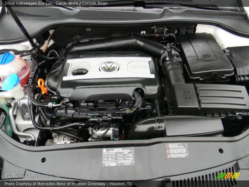 Candy White / Cornsilk Beige 2009 Volkswagen Eos Lux