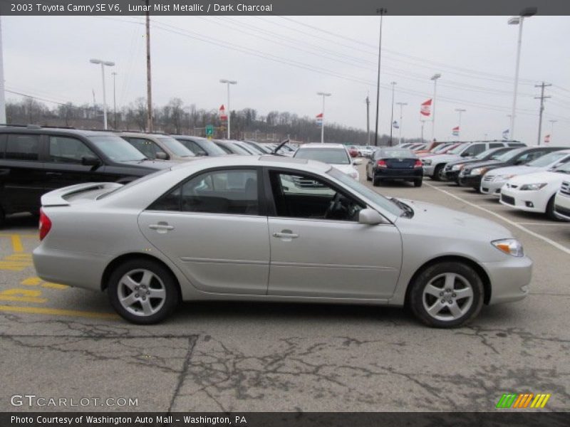 Lunar Mist Metallic / Dark Charcoal 2003 Toyota Camry SE V6
