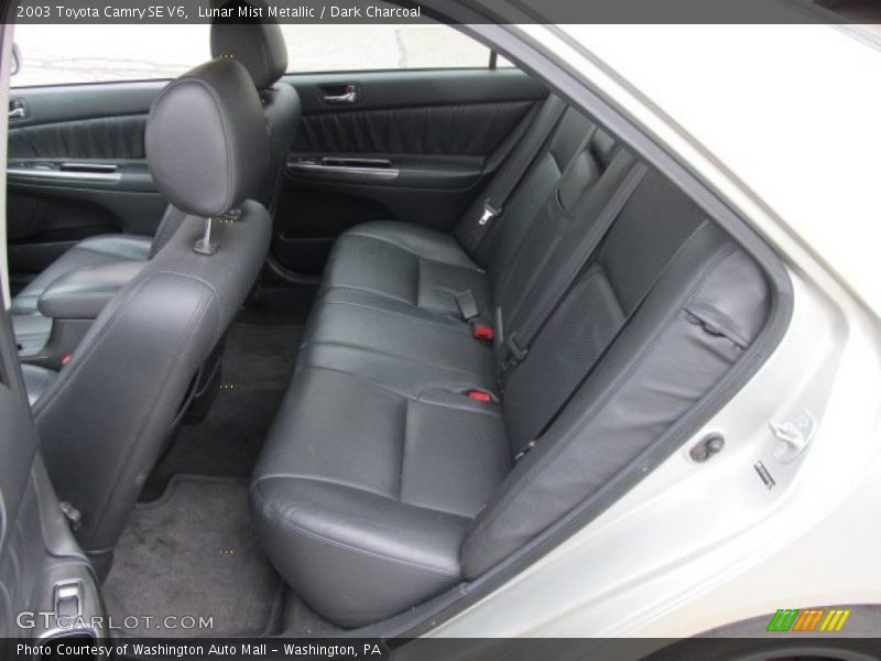 Rear Seat of 2003 Camry SE V6