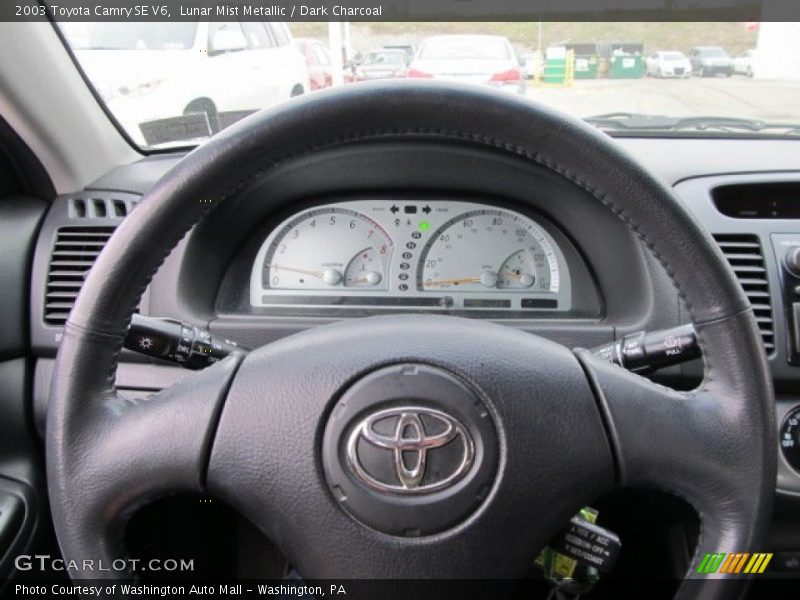 Lunar Mist Metallic / Dark Charcoal 2003 Toyota Camry SE V6