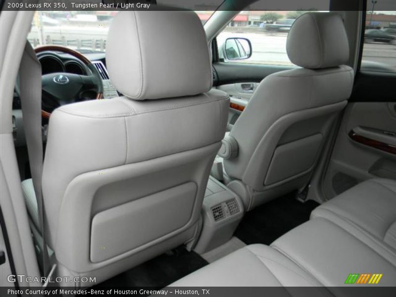 Tungsten Pearl / Light Gray 2009 Lexus RX 350