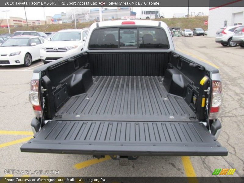 Silver Streak Mica / Graphite 2010 Toyota Tacoma V6 SR5 TRD Sport Access Cab 4x4