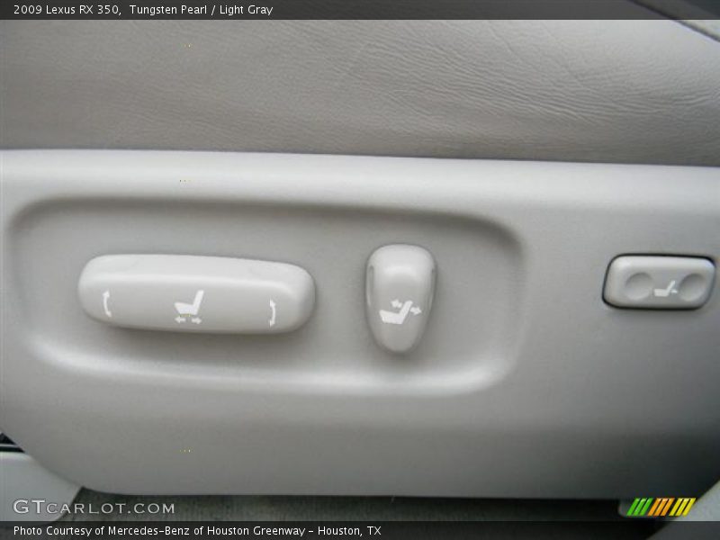 Tungsten Pearl / Light Gray 2009 Lexus RX 350